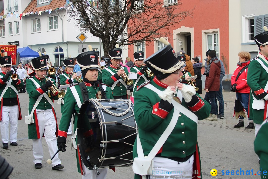 Fasnetsumzug - Weltverkehrsstadt: Tettnang am Bodensee, 29.01.2023