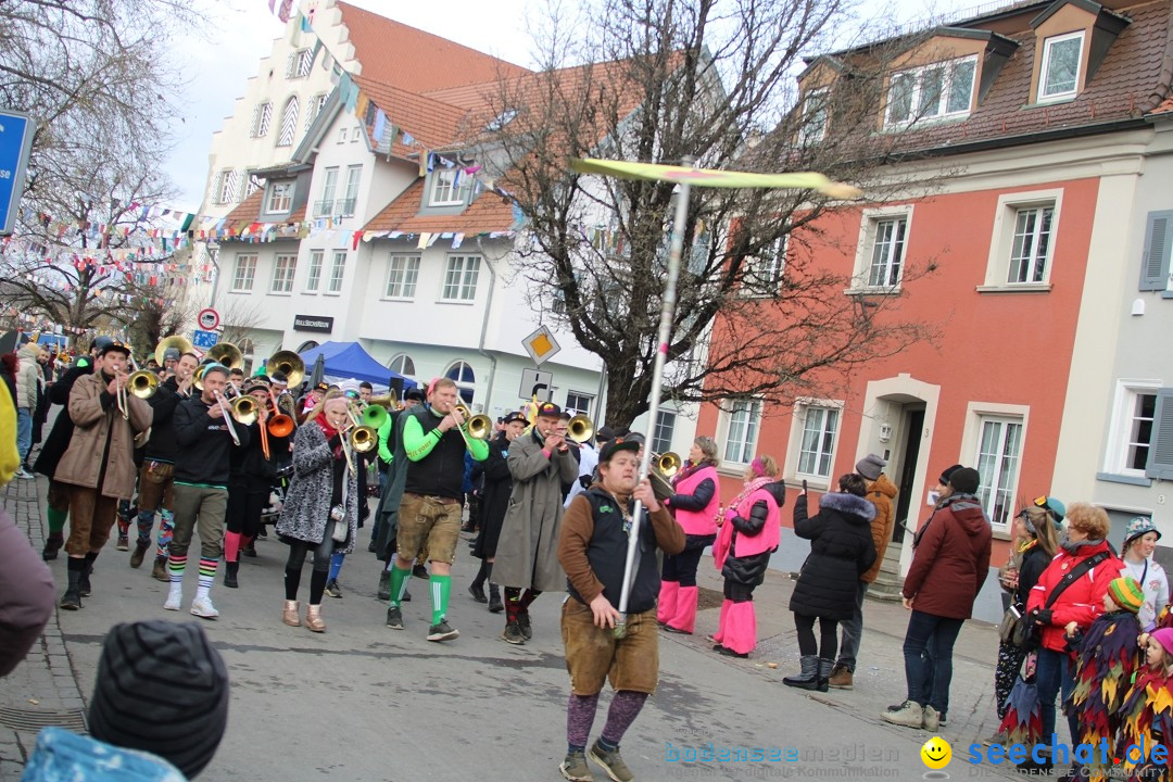 Fasnetsumzug - Weltverkehrsstadt: Tettnang am Bodensee, 29.01.2023