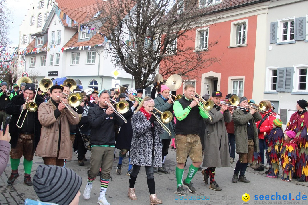 Fasnetsumzug - Weltverkehrsstadt: Tettnang am Bodensee, 29.01.2023