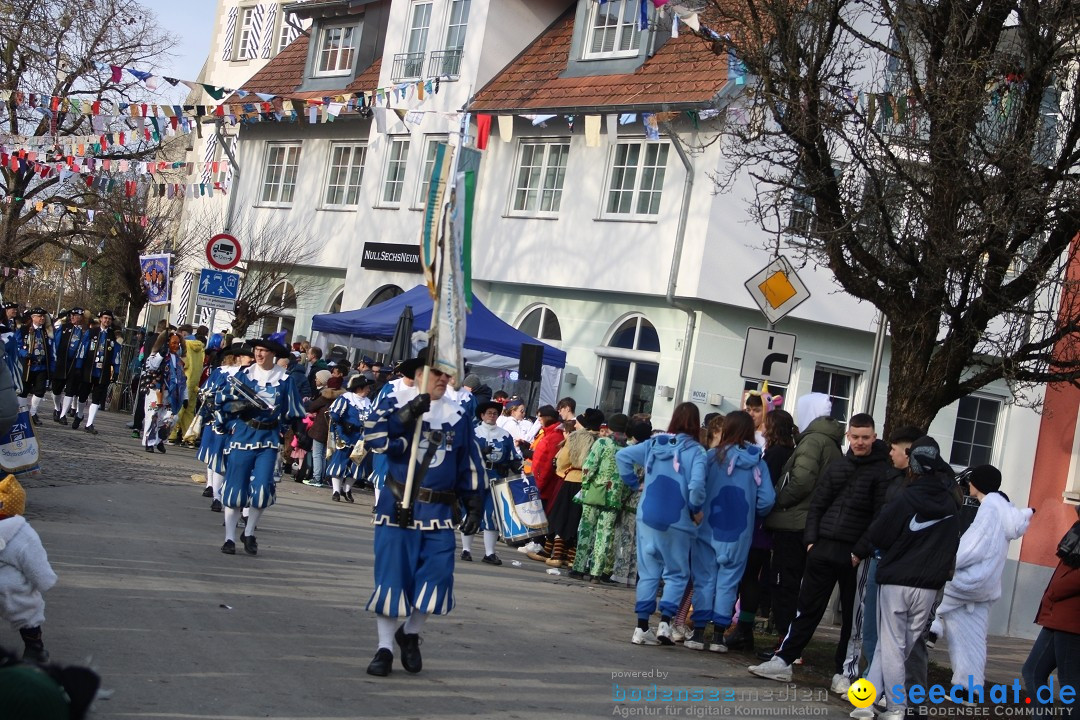 Fasnetsumzug - Weltverkehrsstadt: Tettnang am Bodensee, 29.01.2023