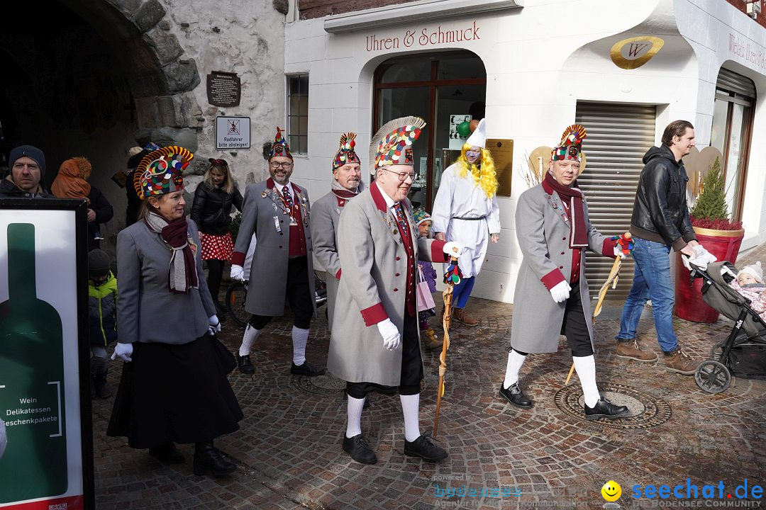 Narrenbaumstellen: Markdorf am Bodensee, 11.02.2023