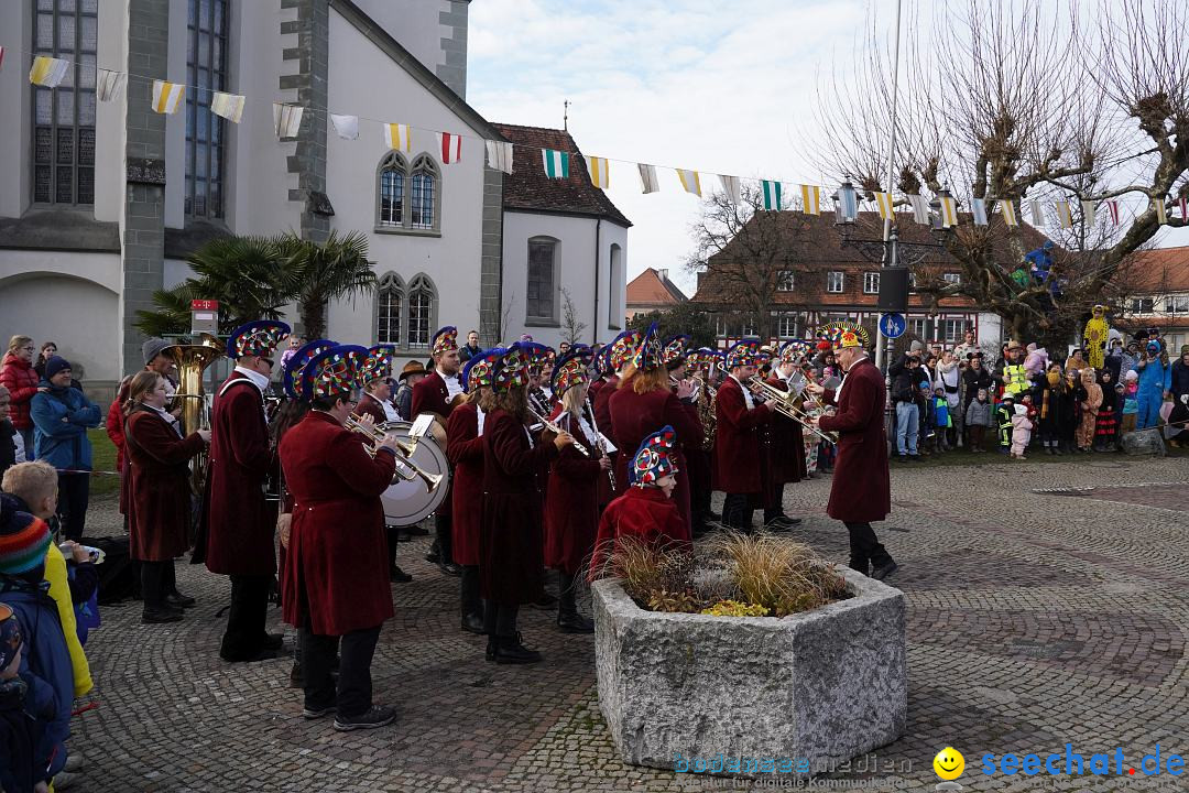 Narrenbaumstellen: Markdorf am Bodensee, 11.02.2023