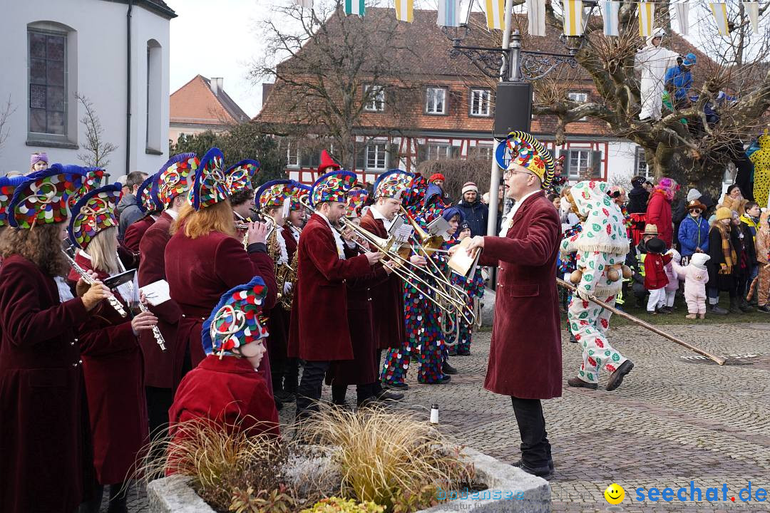 Narrenbaumstellen: Markdorf am Bodensee, 11.02.2023