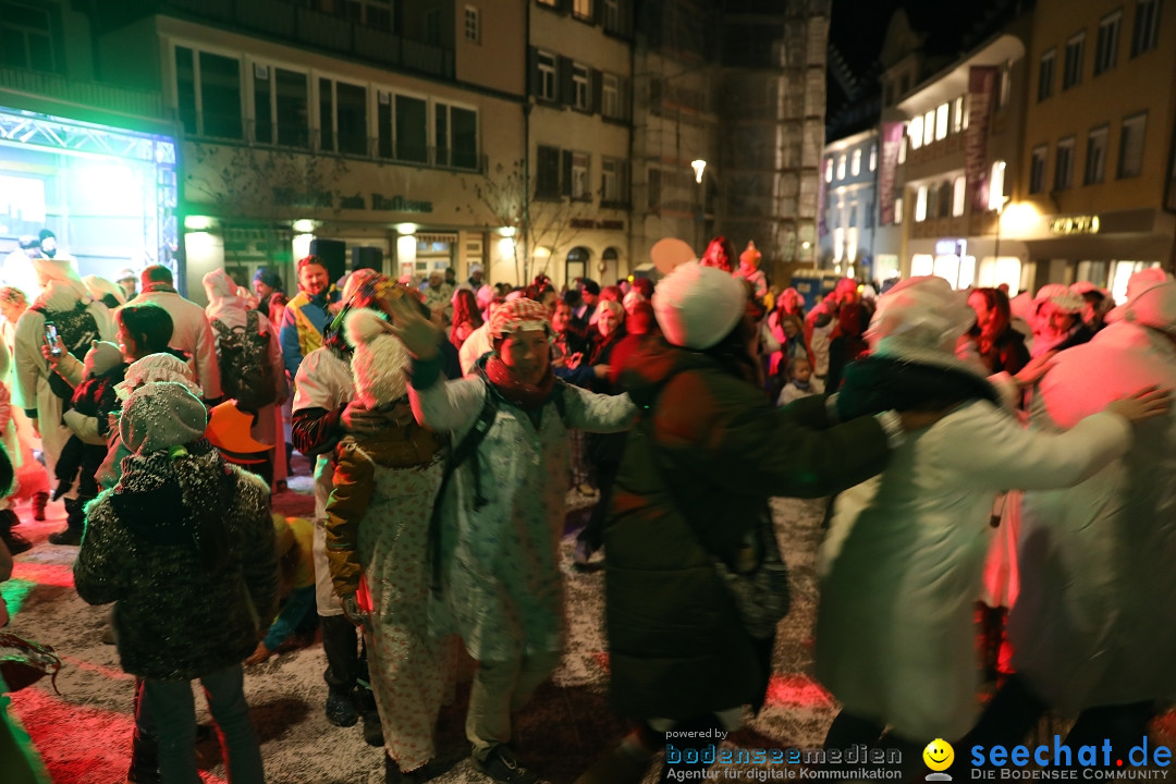 Hemdglonkerumzug - Schwarze Veri Zunft und Kitas: Ravensburg, 17.02.2023