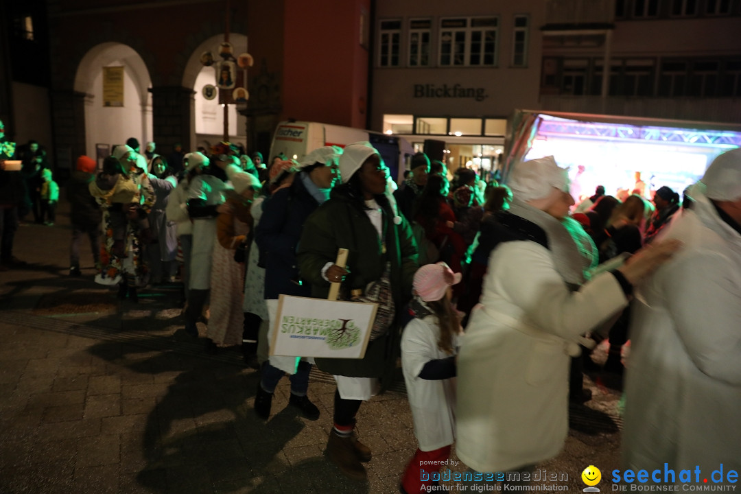 Hemdglonkerumzug - Schwarze Veri Zunft und Kitas: Ravensburg, 17.02.2023