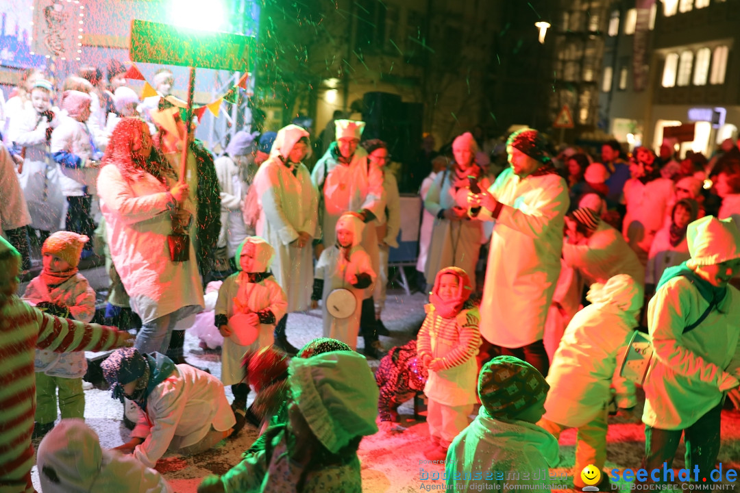 Hemdglonkerumzug - Schwarze Veri Zunft und Kitas: Ravensburg, 17.02.2023