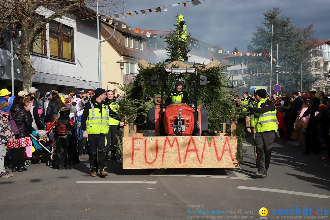 Narrenumzug: Markdorf am Bodensee, 19.02.2023