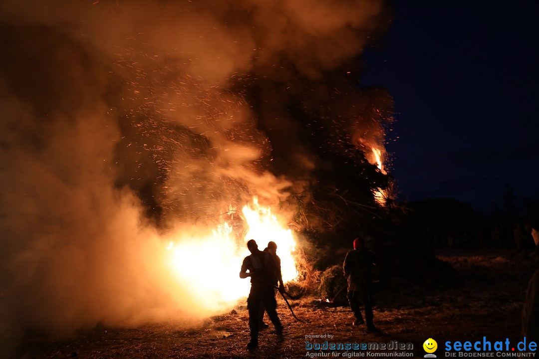 Funken - Funkenfeuer: Katholische Jugend: Weingarten, 26.02.2023