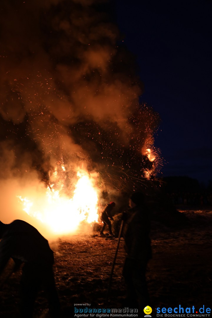 Funken - Funkenfeuer: Katholische Jugend: Weingarten, 26.02.2023