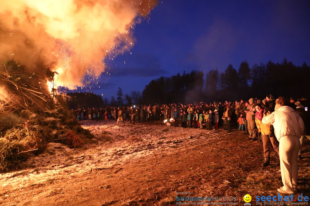 Funken - Funkenfeuer: Katholische Jugend: Weingarten, 26.02.2023