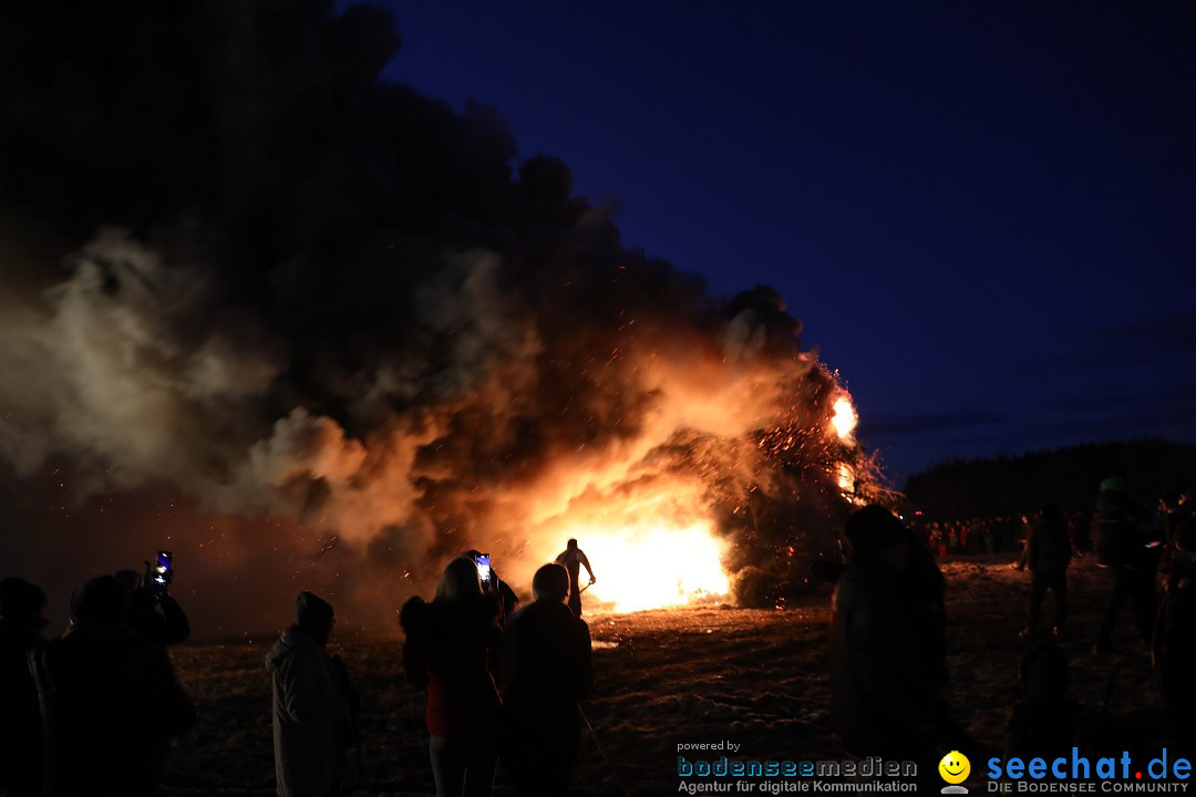 Funken - Funkenfeuer: Katholische Jugend: Weingarten, 26.02.2023