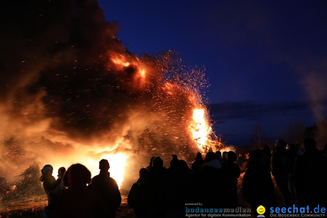 Funken - Funkenfeuer: Katholische Jugend: Weingarten, 26.02.2023