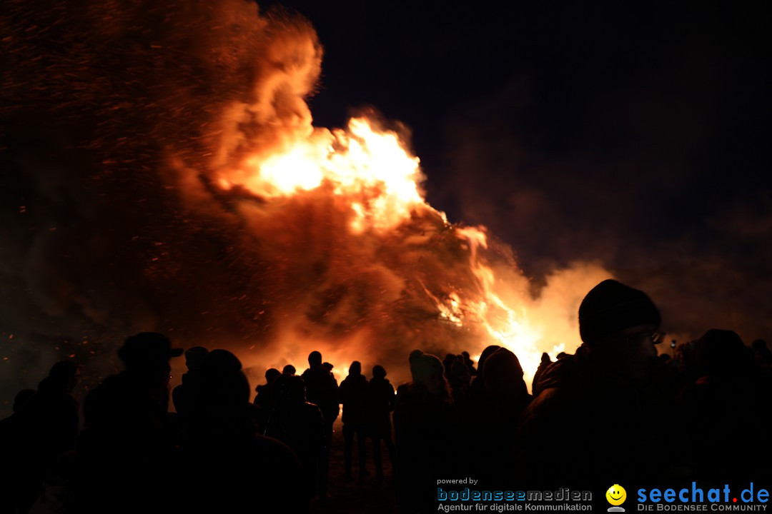 Funken - Funkenfeuer: Katholische Jugend: Weingarten, 26.02.2023