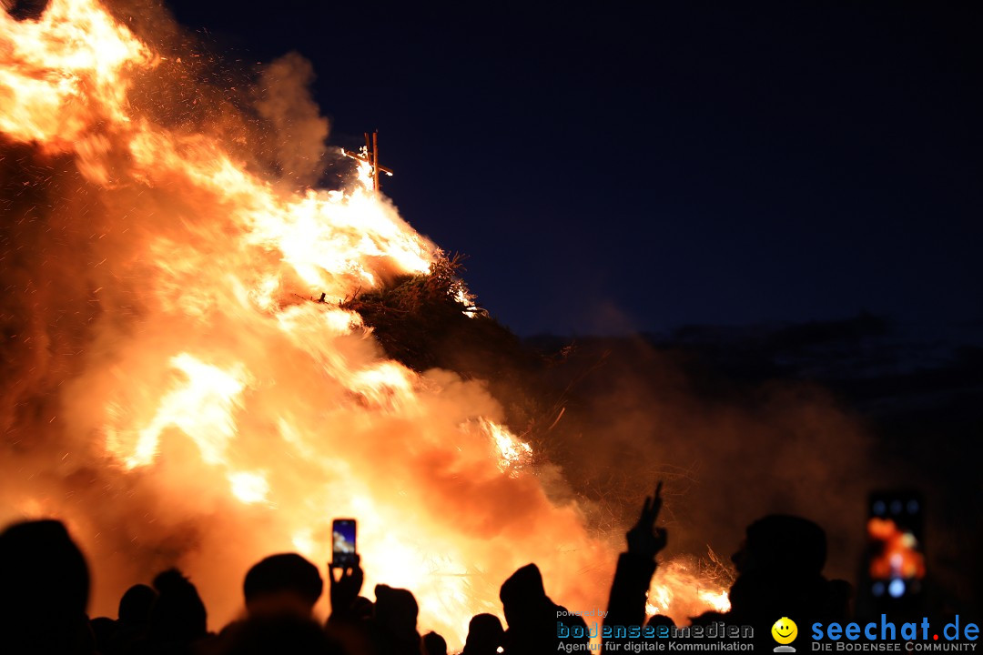 Funken - Funkenfeuer: Katholische Jugend: Weingarten, 26.02.2023