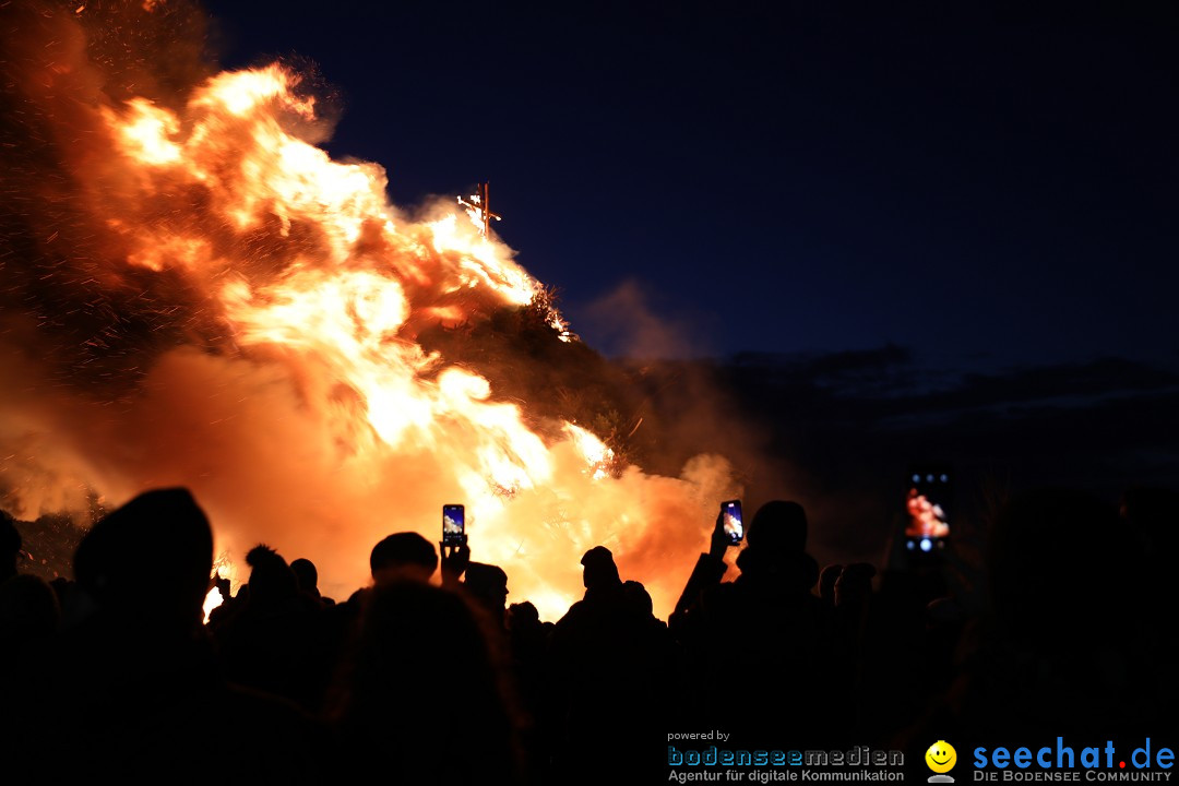 Funken - Funkenfeuer: Katholische Jugend: Weingarten, 26.02.2023