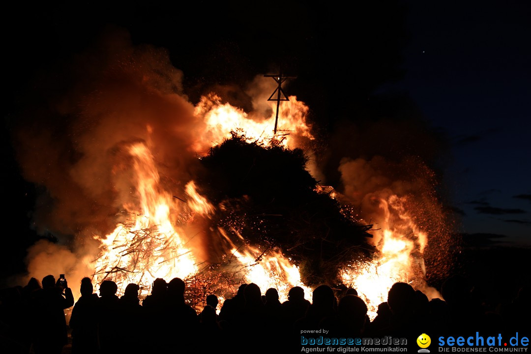 Funken - Funkenfeuer: Katholische Jugend: Weingarten, 26.02.2023