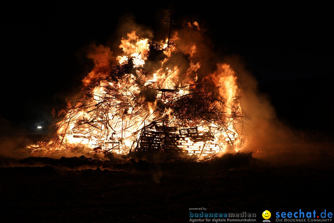 Funken - Funkenfeuer: Katholische Jugend: Weingarten, 26.02.2023