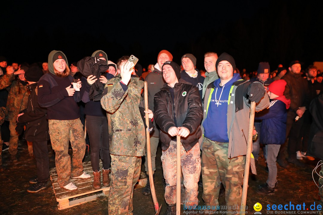 Funken - Funkenfeuer: Katholische Jugend: Weingarten, 26.02.2023