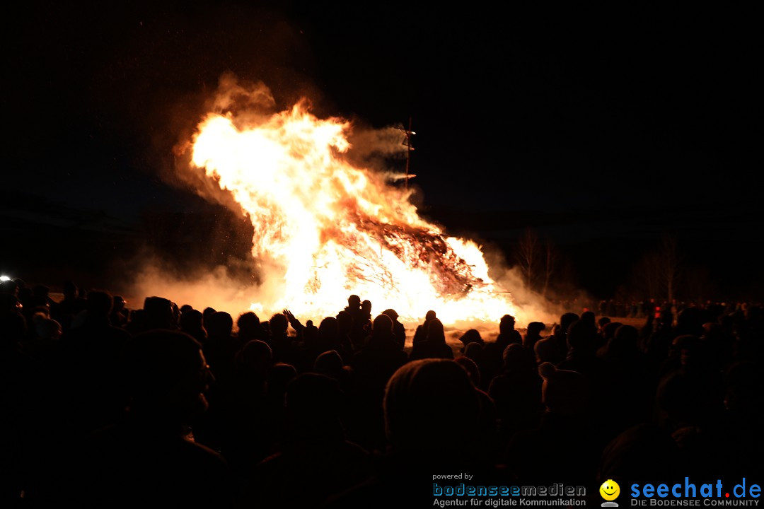 Funken - Funkenfeuer: Katholische Jugend: Weingarten, 26.02.2023