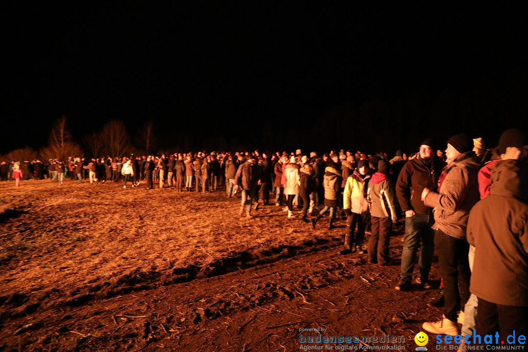 Funken - Funkenfeuer: Katholische Jugend: Weingarten, 26.02.2023