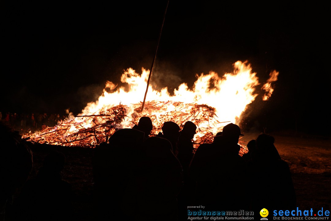 Funken - Funkenfeuer: Katholische Jugend: Weingarten, 26.02.2023