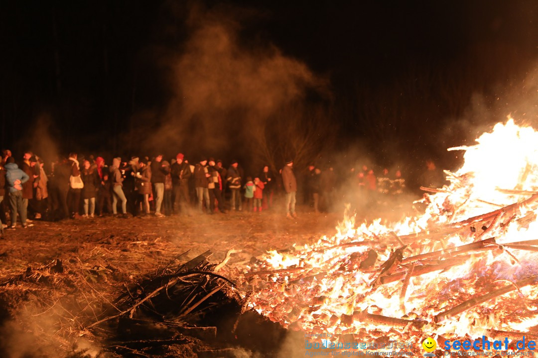 Funken - Funkenfeuer: Katholische Jugend: Weingarten, 26.02.2023