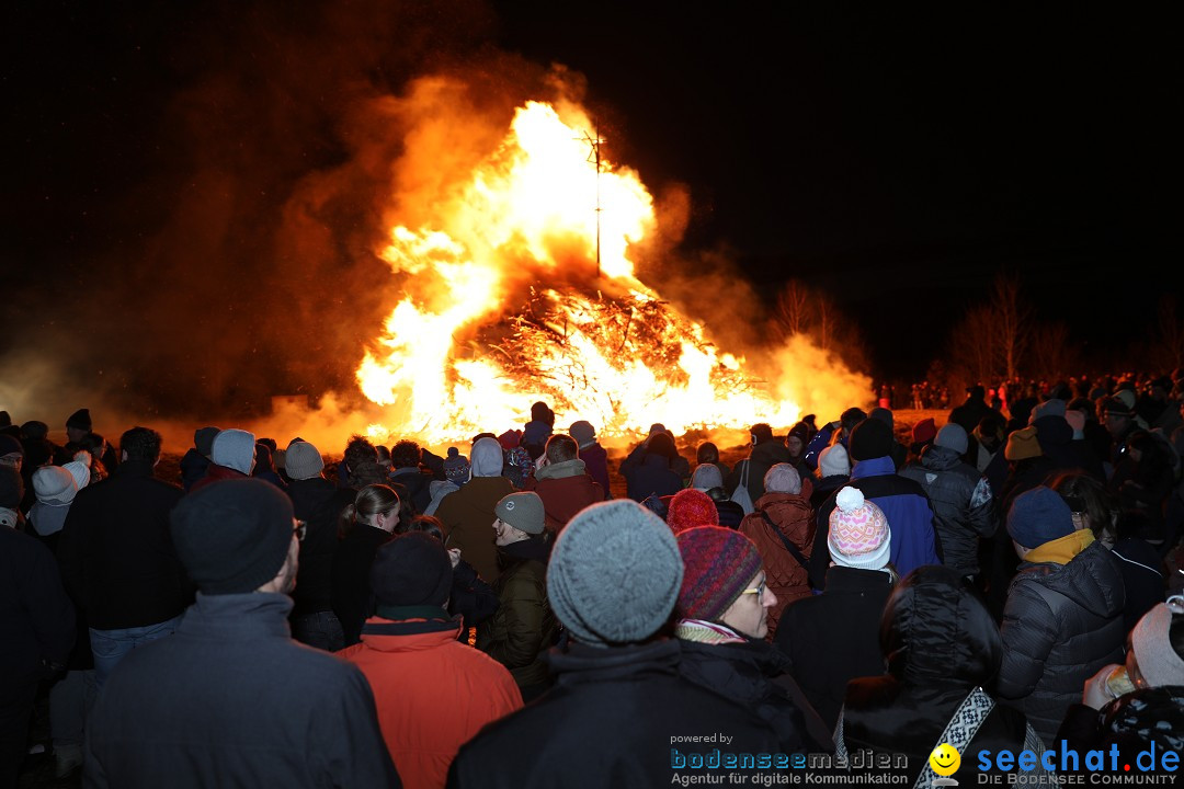 Funken - Funkenfeuer: Katholische Jugend: Weingarten, 26.02.2023