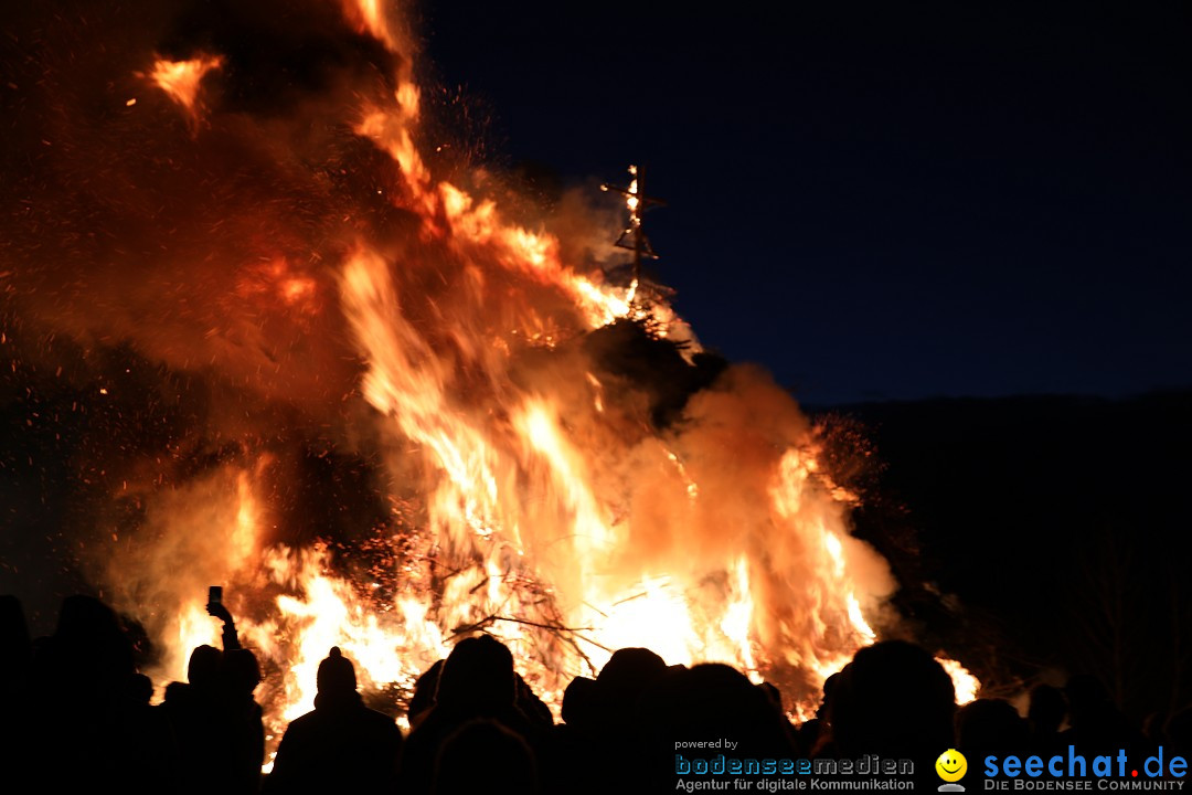 Funken - Funkenfeuer: Katholische Jugend: Weingarten, 26.02.2023