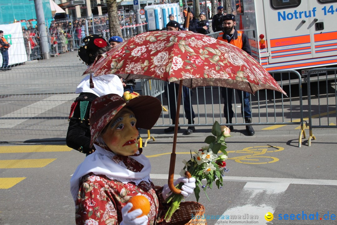 Sechselaeuten Umzug der Zuenfte: Zuerich, 17.04.2023