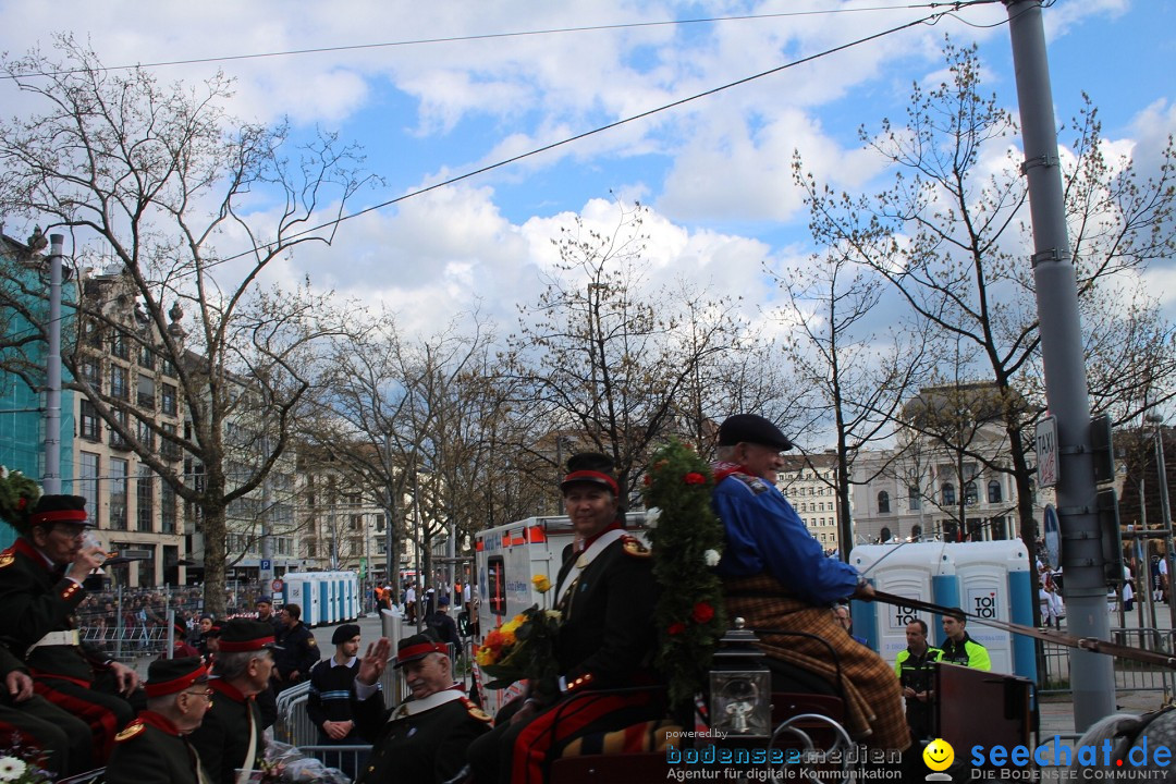 Sechselaeuten Umzug der Zuenfte: Zuerich, 17.04.2023