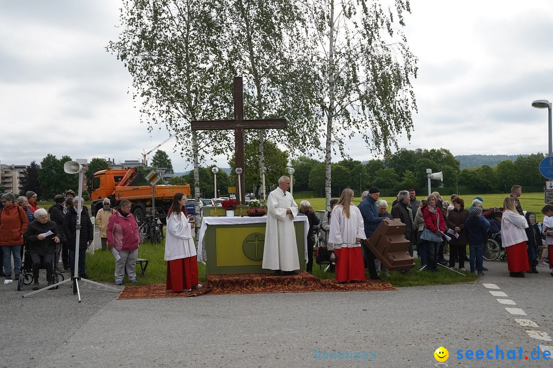 Blutritt - Prozession zu Pferde mit Heilig-Blut-Reliquie: Weingarten, 19.05