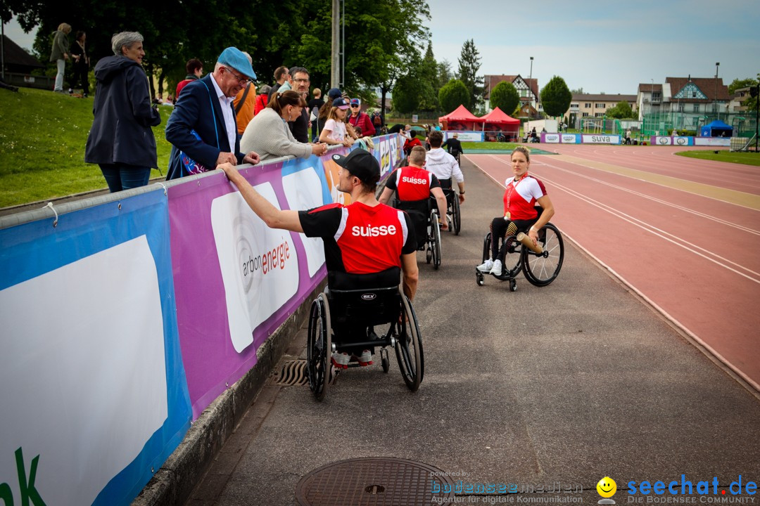 WELTKLASSE AM SEE Rollstuhl-Leichtathletik: Arbon am Bodensee, 20.05.2023