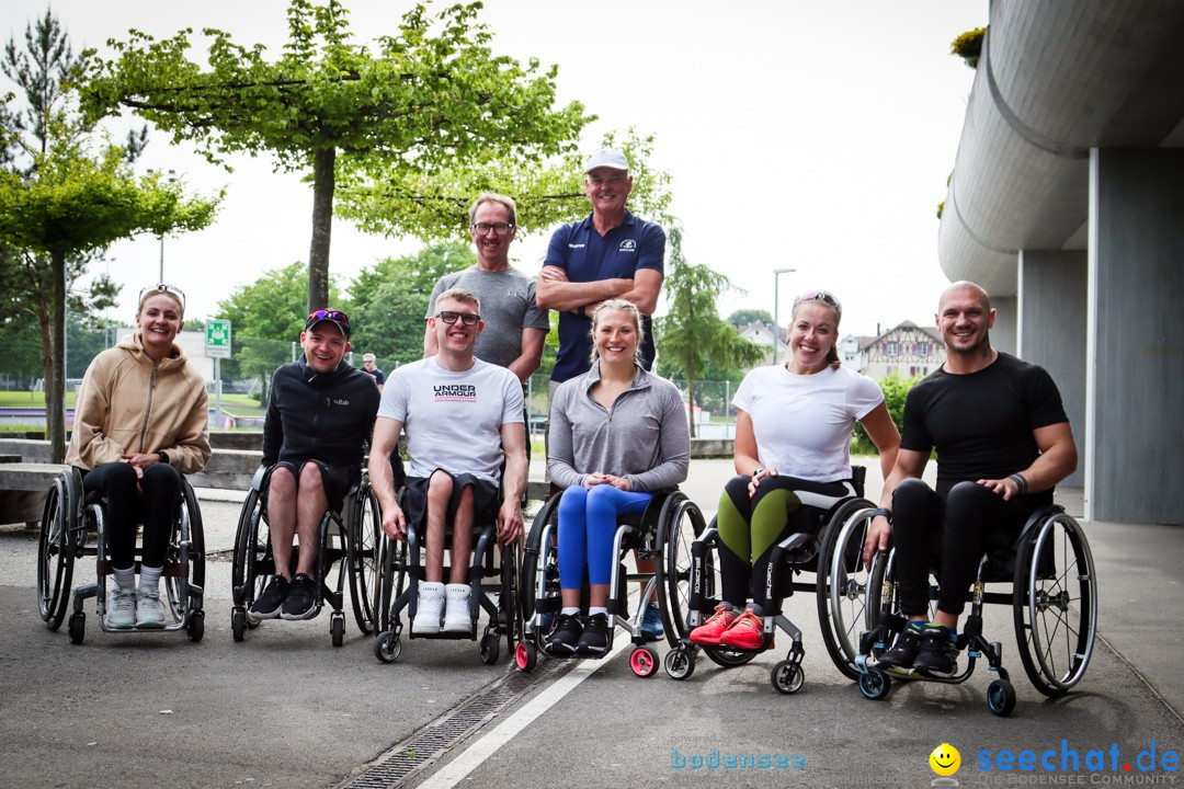 WELTKLASSE AM SEE Rollstuhl-Leichtathletik: Arbon am Bodensee, 20.05.2023