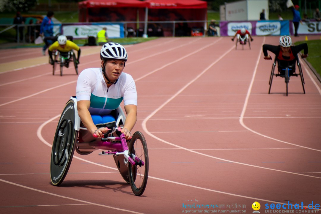 WELTKLASSE AM SEE Rollstuhl-Leichtathletik: Arbon am Bodensee, 20.05.2023