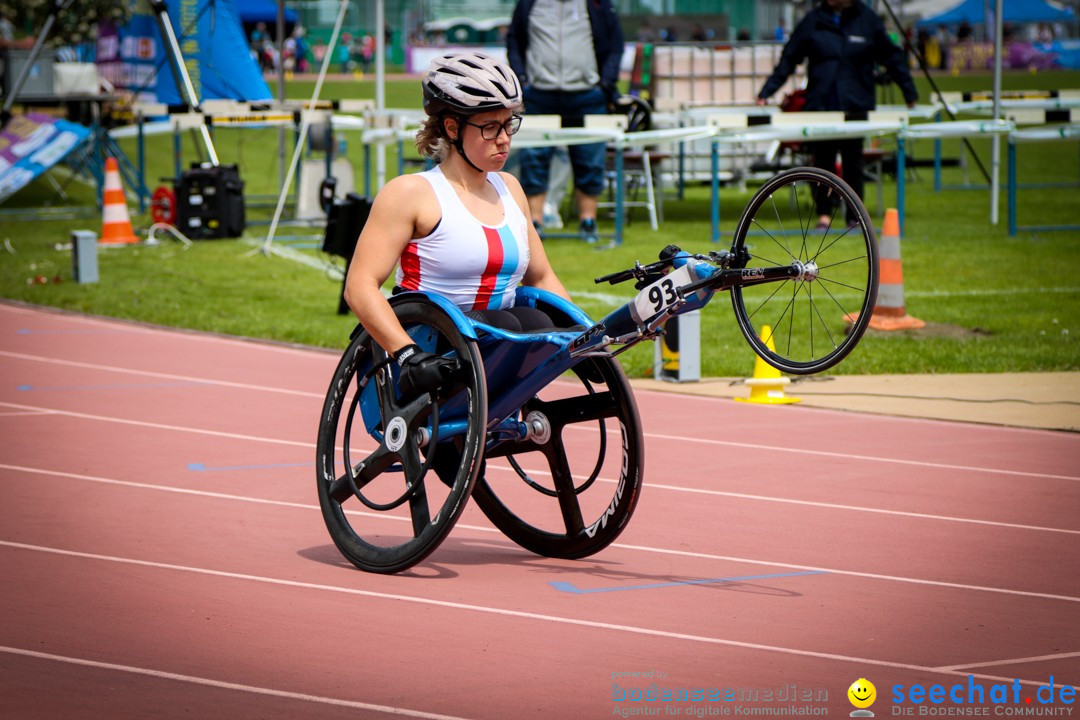 WELTKLASSE AM SEE Rollstuhl-Leichtathletik: Arbon am Bodensee, 20.05.2023