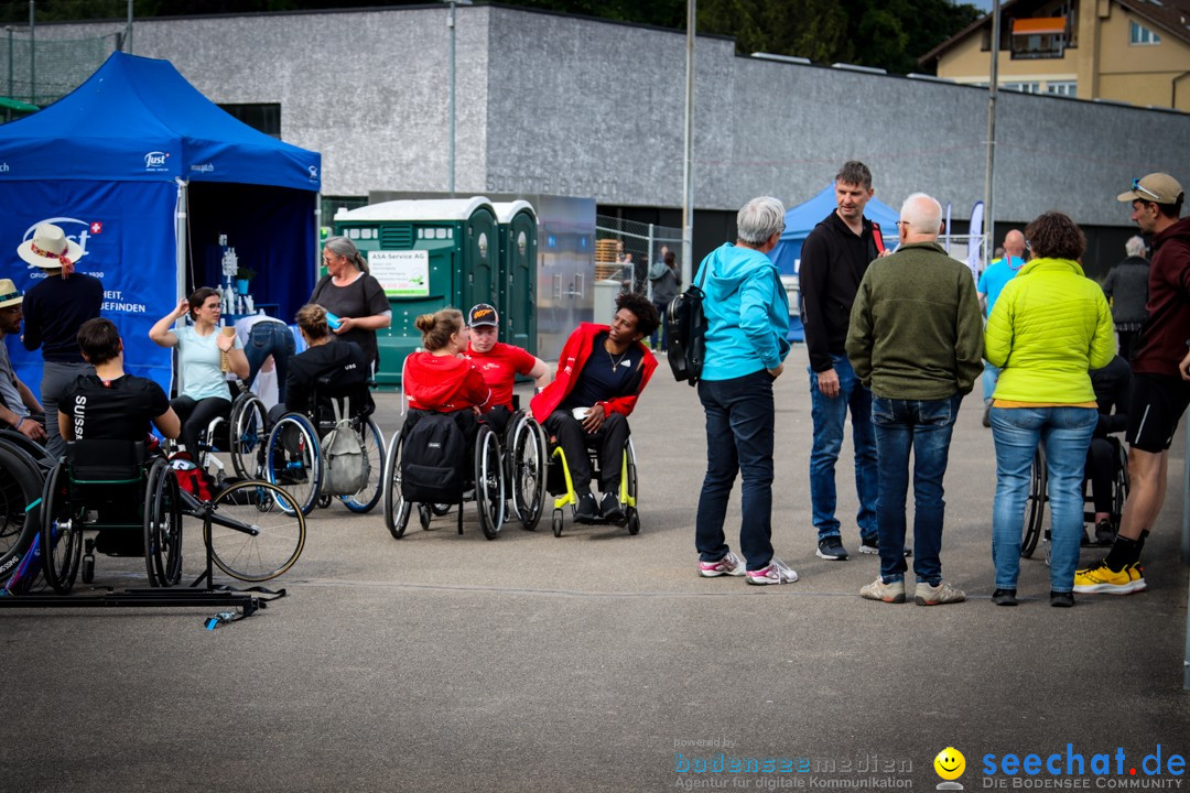 WELTKLASSE AM SEE Rollstuhl-Leichtathletik: Arbon am Bodensee, 20.05.2023