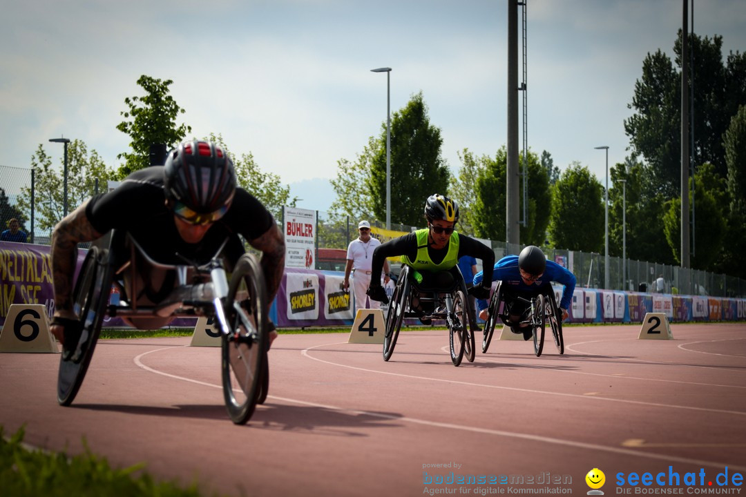 WELTKLASSE AM SEE Rollstuhl-Leichtathletik: Arbon am Bodensee, 20.05.2023