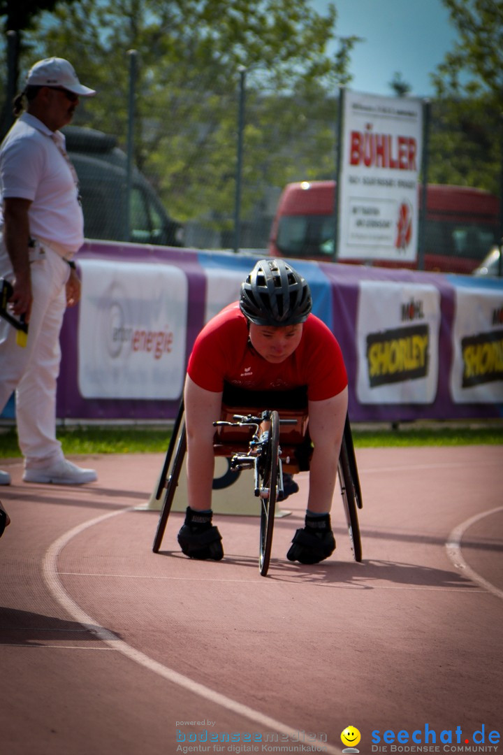 WELTKLASSE AM SEE Rollstuhl-Leichtathletik: Arbon am Bodensee, 20.05.2023