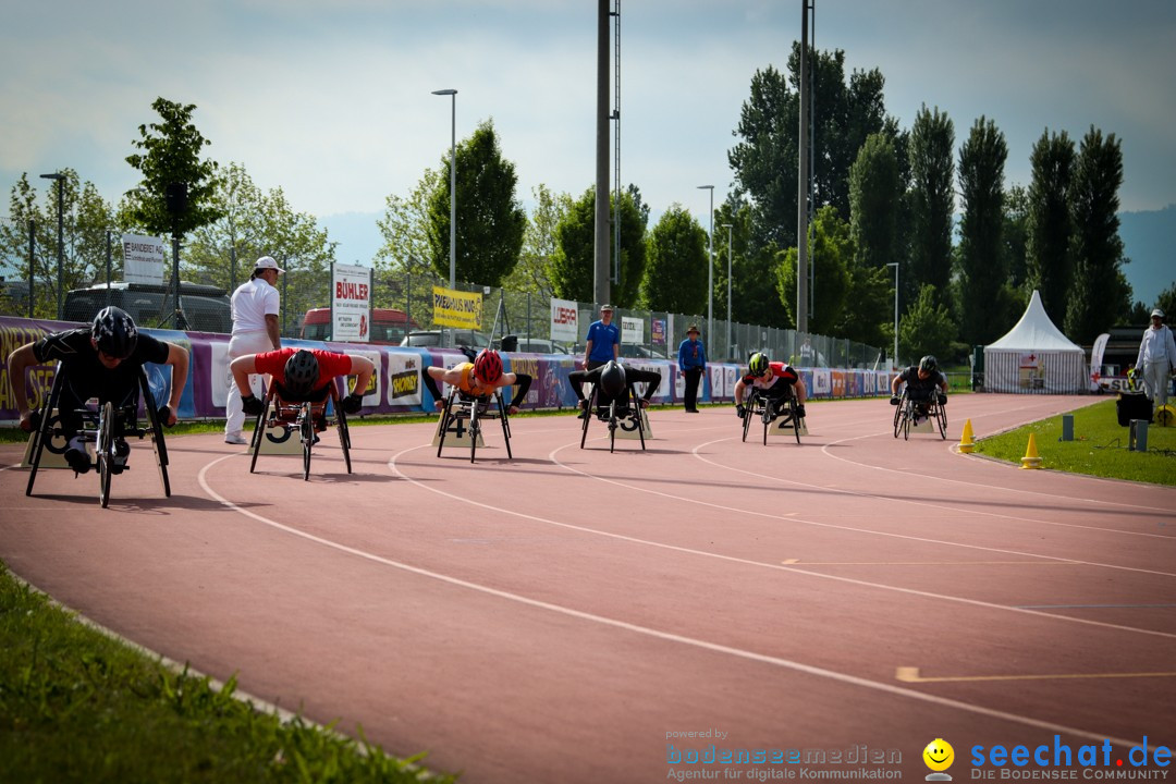 WELTKLASSE AM SEE Rollstuhl-Leichtathletik: Arbon am Bodensee, 20.05.2023