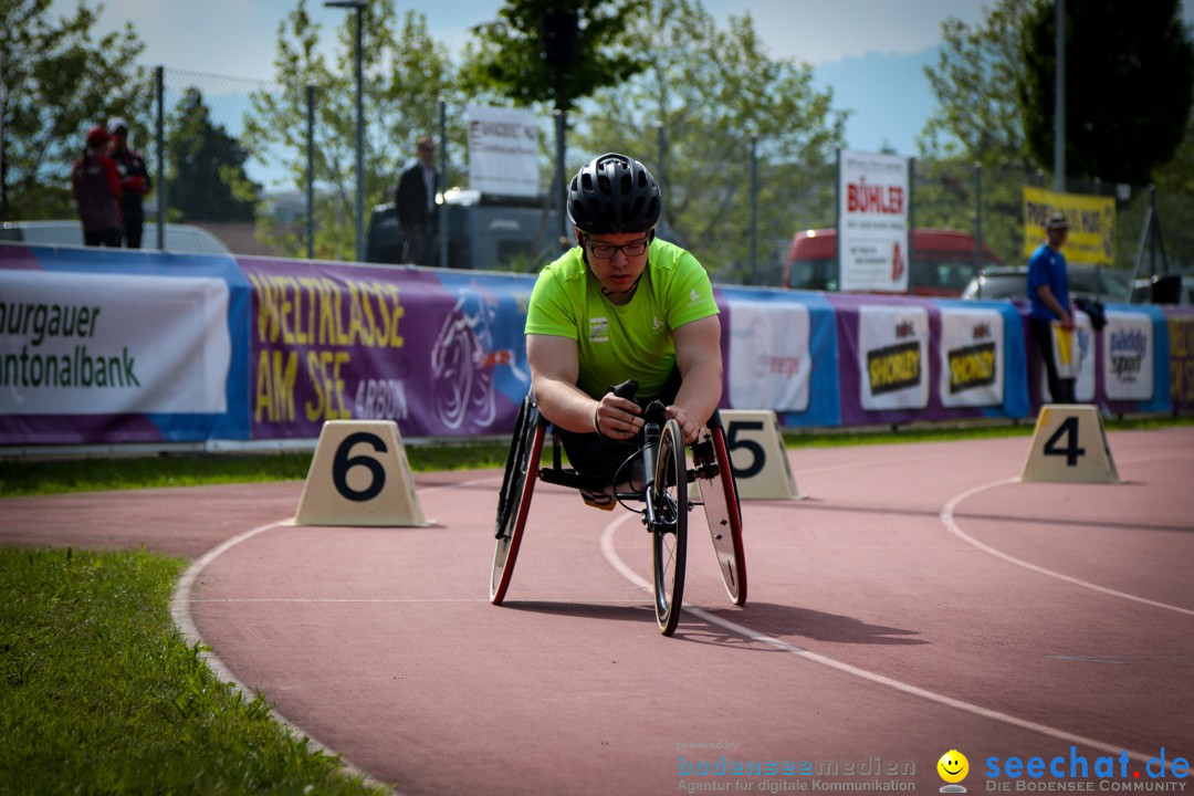 WELTKLASSE AM SEE Rollstuhl-Leichtathletik: Arbon am Bodensee, 20.05.2023