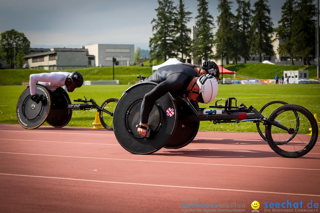 WELTKLASSE AM SEE Rollstuhl-Leichtathletik: Arbon am Bodensee, 20.05.2023