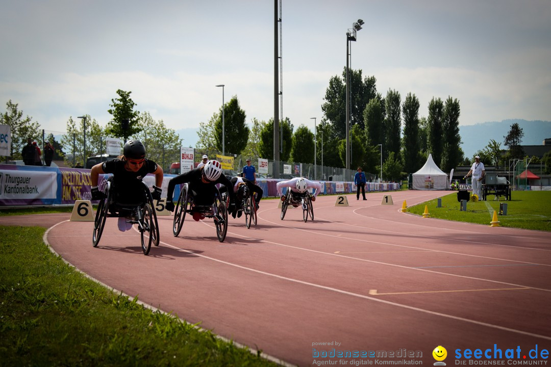 WELTKLASSE AM SEE Rollstuhl-Leichtathletik: Arbon am Bodensee, 20.05.2023