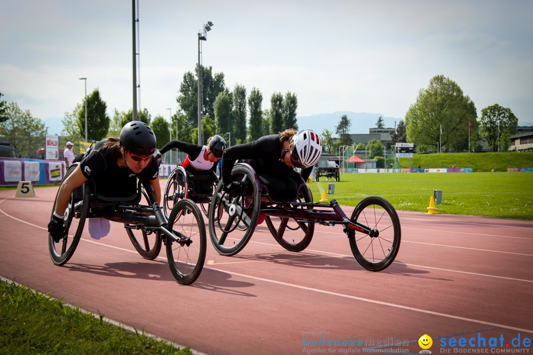 WELTKLASSE AM SEE Rollstuhl-Leichtathletik: Arbon am Bodensee, 20.05.2023