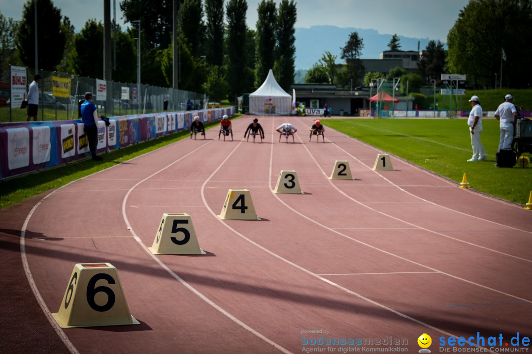 WELTKLASSE AM SEE Rollstuhl-Leichtathletik: Arbon am Bodensee, 20.05.2023