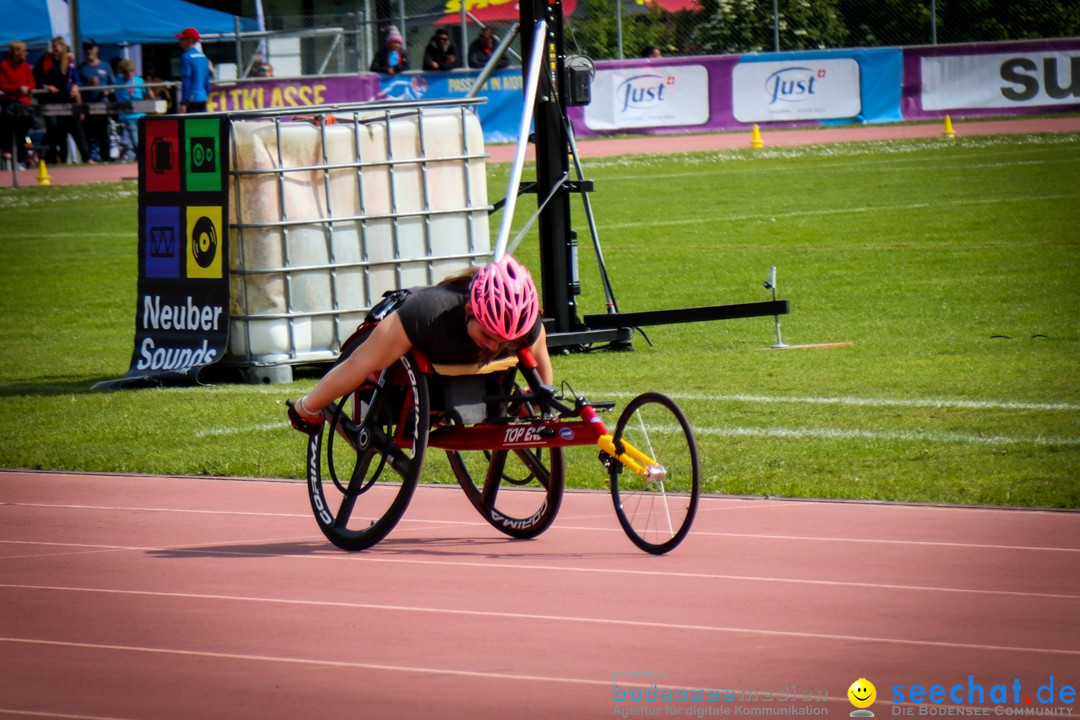 WELTKLASSE AM SEE Rollstuhl-Leichtathletik: Arbon am Bodensee, 20.05.2023