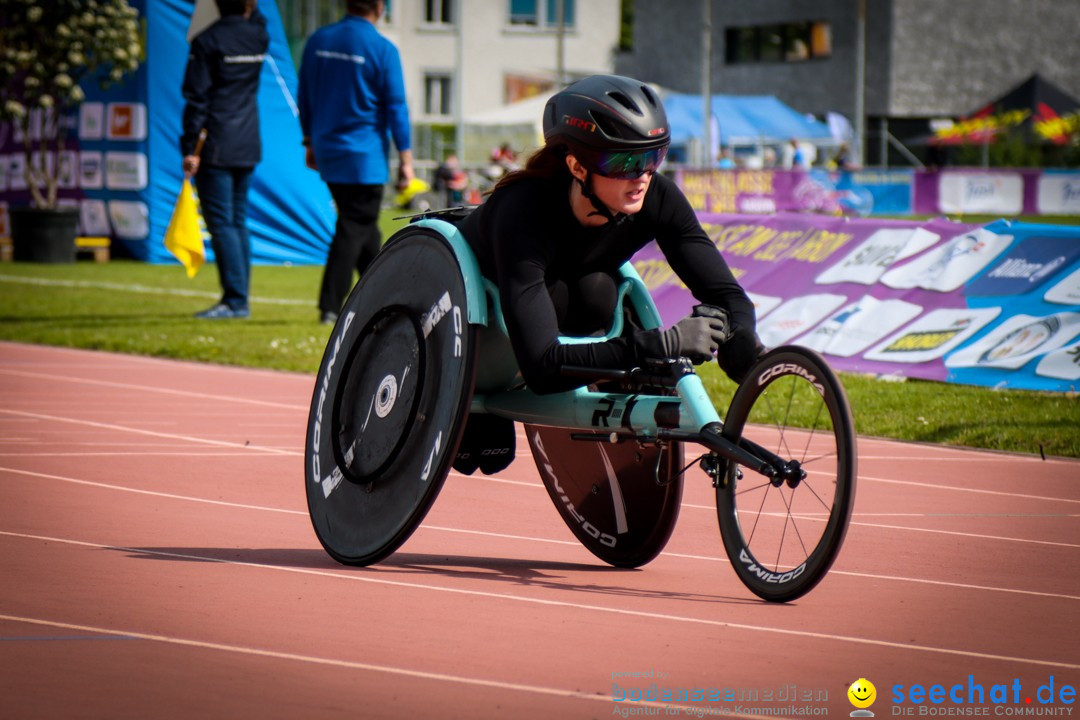 WELTKLASSE AM SEE Rollstuhl-Leichtathletik: Arbon am Bodensee, 20.05.2023