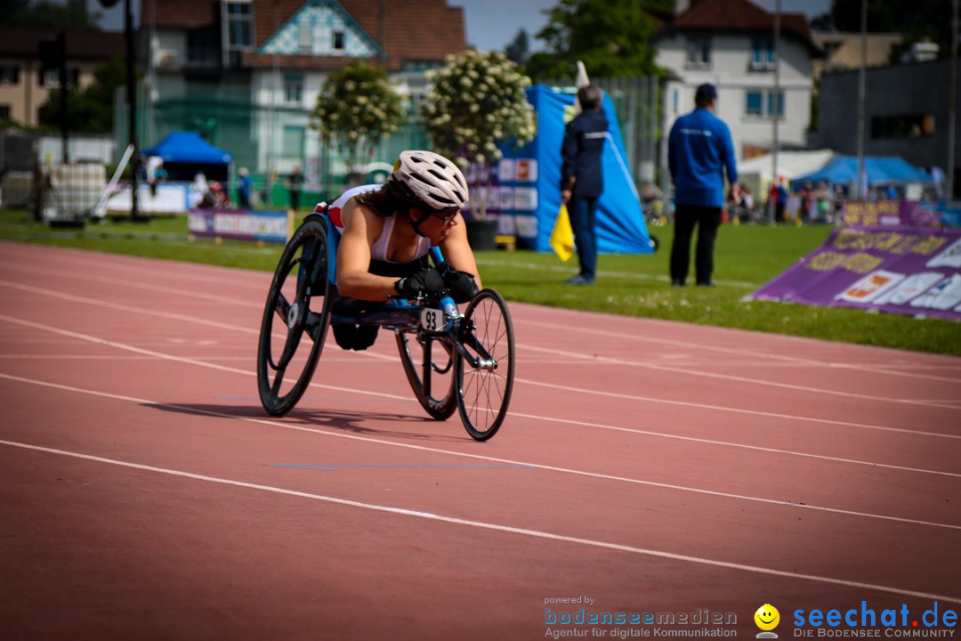 WELTKLASSE AM SEE Rollstuhl-Leichtathletik: Arbon am Bodensee, 20.05.2023