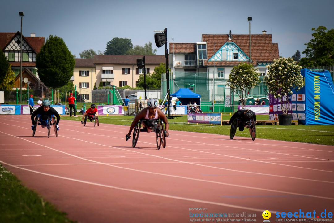 WELTKLASSE AM SEE Rollstuhl-Leichtathletik: Arbon am Bodensee, 20.05.2023