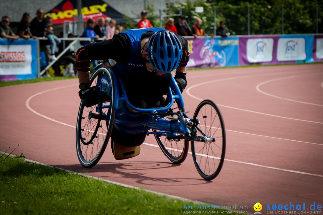 WELTKLASSE AM SEE Rollstuhl-Leichtathletik: Arbon am Bodensee, 20.05.2023