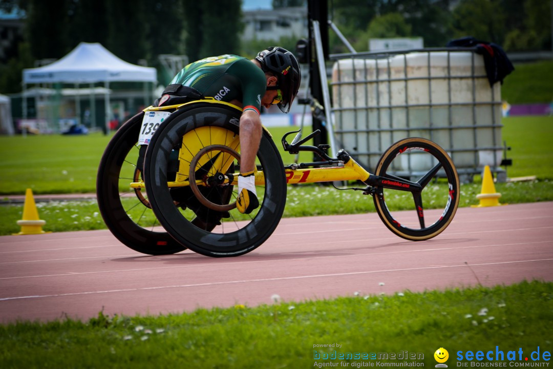 WELTKLASSE AM SEE Rollstuhl-Leichtathletik: Arbon am Bodensee, 20.05.2023